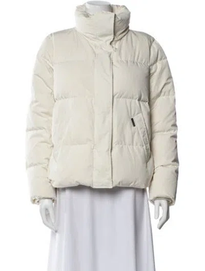 Pre-owned Woolrich Jacket In White