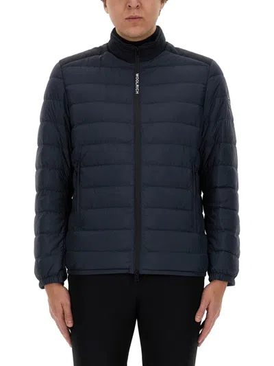 WOOLRICH JACKET WITH LOGO