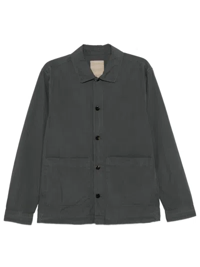 Woolrich Jacket With Pockets In Gray