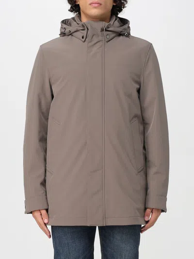 Woolrich Jacket  Men Color Beige In Gray