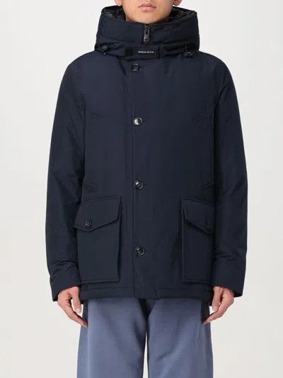 WOOLRICH JACKET WOOLRICH MEN COLOR BLUE,F86599009