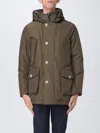 Woolrich Arctic Hooded Down Coat In Green