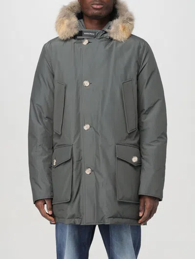 Woolrich Jacket  Men Color Grey In Grau