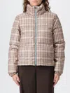 Woolrich Jacket  Woman Color Beige In Brown