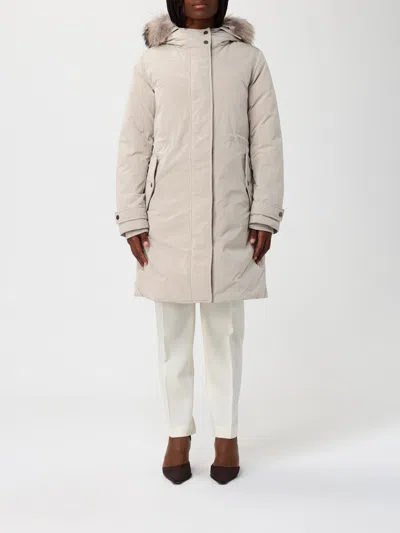 Woolrich Jacket  Woman Color Beige In Neutral
