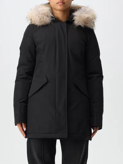 WOOLRICH JACKET WOOLRICH WOMAN COLOR BLACK,415592002
