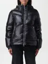Woolrich Nylon Down Jacket In Schwarz