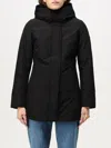 Woolrich Jacket  Woman Color Black In Schwarz