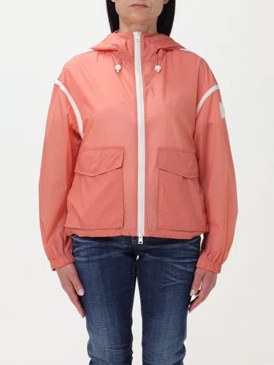 Woolrich Jacket  Woman In Coral