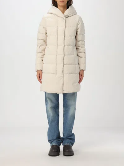 Woolrich Jacket  Woman Color White In Weiss