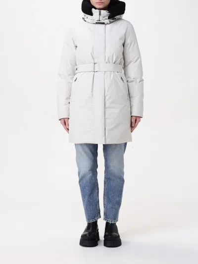 WOOLRICH JACKET WOOLRICH WOMAN COLOR YELLOW CREAM,415609090