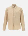 Woolrich City Overshirt In Brown