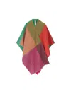 Woolrich Color-blocked Cape