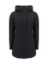 Woolrich Boulder Down Jacket In Black