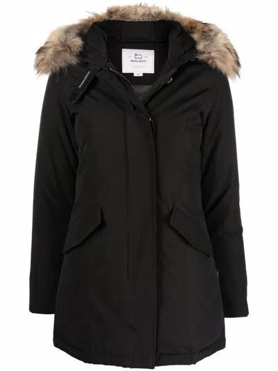 Woolrich Arctic Parka In Nero Neri E Grigi