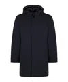 Woolrich Tailored Blue Nylon Jacket With Primaloft Insulation In Blue