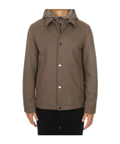 Woolrich Jackets In Brown