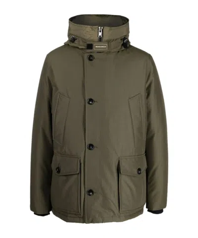 WOOLRICH WOOLRICH JACKETS GREEN