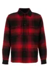 Woolrich Embroidered Wool Blend Alaskan Jacket In Multicolor