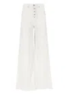 Woolrich Wide Leg Denim Jeans In White