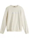 Woolrich Jersey Sweatshirt In White