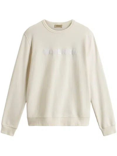 Woolrich Jersey Sweatshirt In White