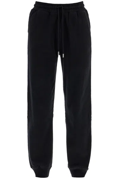 WOOLRICH JOGGER BLACK COTTON PANTS