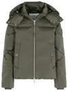 Woolrich John Rich & Bros Alsea' Green Polyamide Blend Down Jacket In Green
