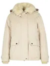Woolrich Warm And Stylish Down Jacket In White