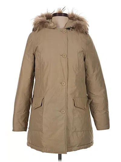 Pre-owned Woolrich John Rich & Bros. Coat In Tan
