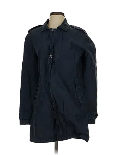 Pre-owned Woolrich John Rich & Bros. Raincoat In Blue
