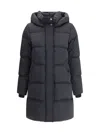 Woolrich Kelly Down Jacket In Black