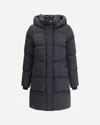 Woolrich Kelly Down Jacket In Black