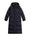 Woolrich Kelly Hooded Parka In Black