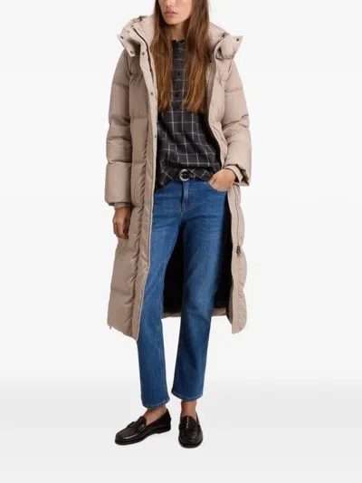 Woolrich Kelly Padded Jacket In Neutral