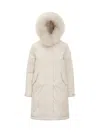 Woolrich Flap Pockets Modern Vail Down Jacket In White