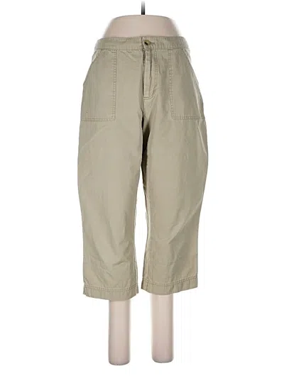 Pre-owned Woolrich Khaki Pant In Tan