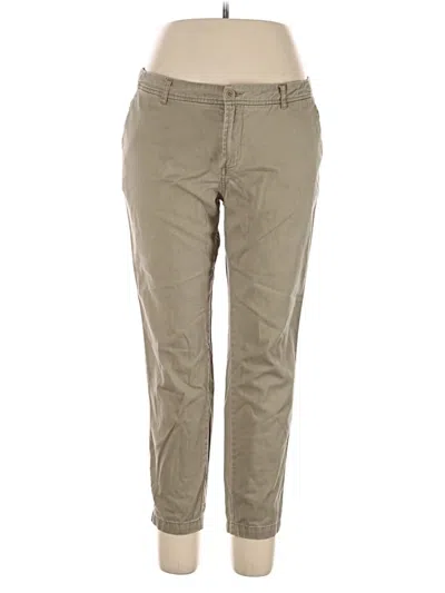 Pre-owned Woolrich Khaki Pant In Tan
