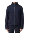 Woolrich Knitted Wool Bomber Jacket In Black