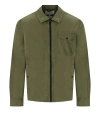 WOOLRICH WOOLRICH  LAKE OLIVE SHIRT-STYLE JACKET