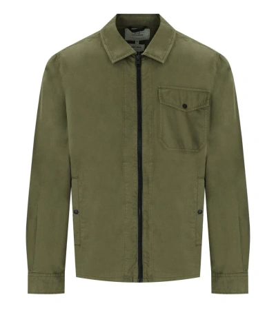 Woolrich Men Lake Olive Size M In Green