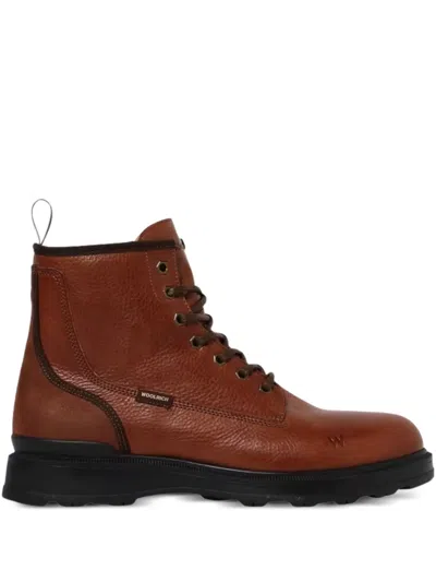 WOOLRICH LEATHER BOOTS