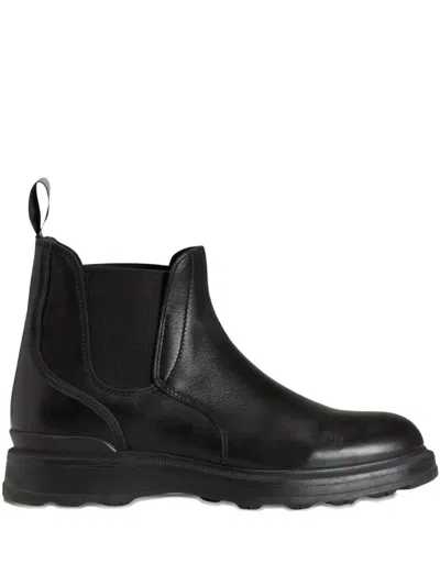 WOOLRICH WOOLRICH LEATHER CHELSEA BOOTS