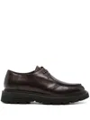 Woolrich Leather Paraboot Shoe In Black