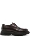 Woolrich Leather Paraboot Shoe In Black