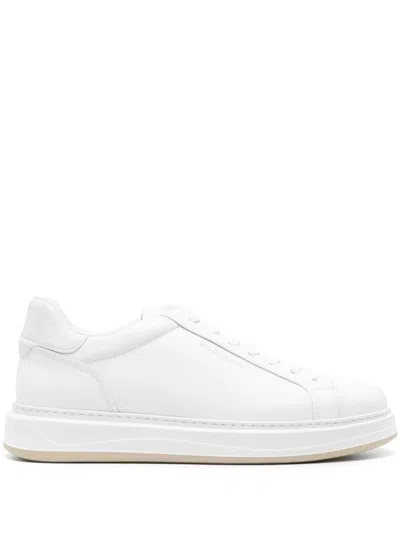 WOOLRICH LEATHER SNEAKERS