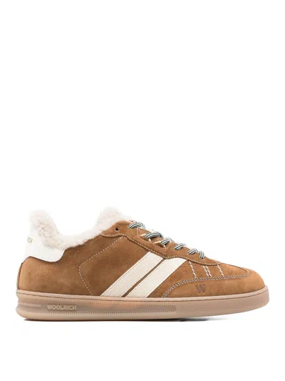 WOOLRICH LEATHER SNEAKERS