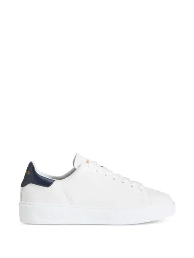 Woolrich Leather Sneakers In White