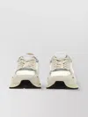 Woolrich Leather Sneakers With Notched Rubber Sole