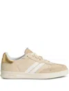 Woolrich Leather Stripe Sneakers In Multi